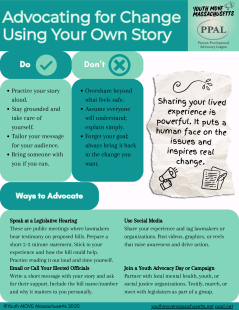 Advocating for Change Using Your Own Story