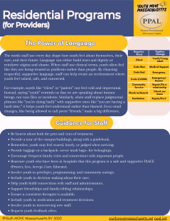 Residential Programs (for providers) RV-2