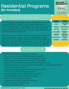 Residential Programs (for providers) RV